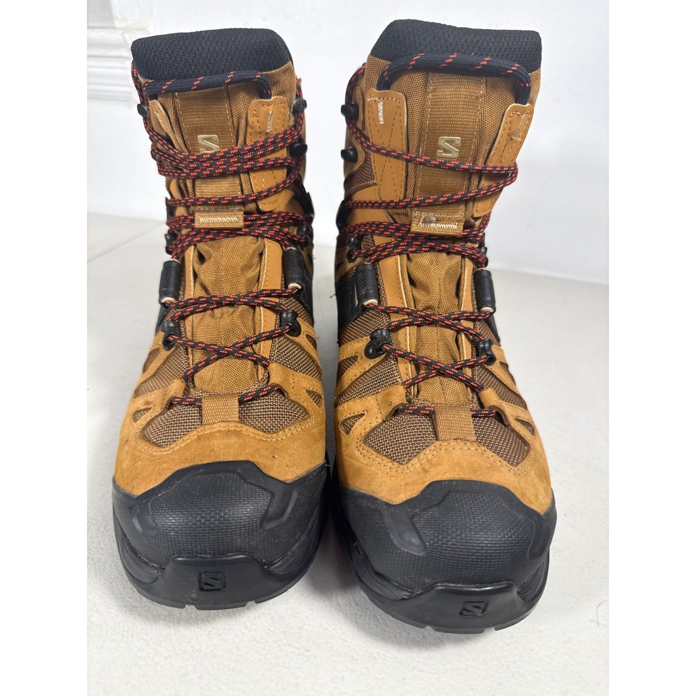 Salomon Quest 4 Gore-Tex Hiking Boots Brown Black Men 414465 Waterproof GORE-TEX - Picture 11 of 11